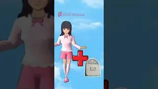 Mio Aida &times; Death (SSS Characters) #sakuraschoolsimulator #tiktok #shorts #viral #memes #anime