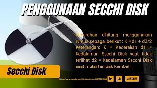 Mengukur Kecerahan Perairan dengan Secchi Disk: Panduan Praktis