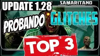 PROBANDO GLITCHES UPDATE 1.28 - TOP 3 / DIE MASCHINE - COLD WAR ZOMBIES