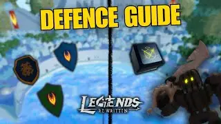 BEST WAY TO GRIND DEFENCE  | (afk)  |  Legends ReWritten  |