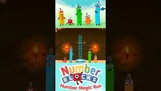 Numberblocks 9 Magic Run | Using Numberblocks 5+4=9 | CBeebies Games