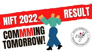 NIFT 2022 Result update | Link In Description | By Key Art N Design #sitiationtestpreparation