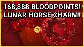 DBD YEAR OF THE HORSE CHARM! 🐎 168,888 BLOODPOINTS LUNAR NEW YEAR 2026 REDEMPTION CODE!🧧🧨