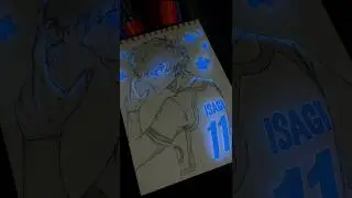 💙Draw Yoichi Isagi [Blue Lock] Drawing #anime  #isagiyoichi #bluelock #art 💙