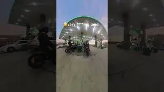 Motorcycles and loud mustang Gsx-r 600.   #insta360 #moto #motorcycle