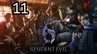Resident Evil 6 (#11) Dino Crisis + Final Phase Simmons Boss 🔥 End Game