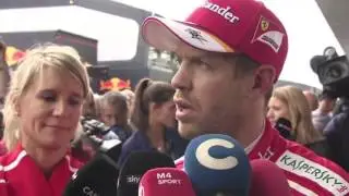 Vettel: I was not happy with Shield