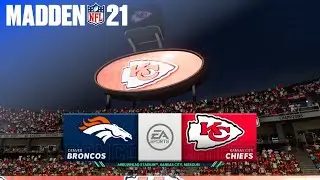 Madden NFL 21 - Denver Broncos vs. Kansas City Chiefs