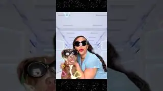 💫 Love Makes Me Wanna Dance #shorts | Aunt Jazz Outer Space Song for Kids 🚀