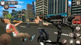 Panther Superhero Rescue Mission Crime City Battle Gameplay HD Android