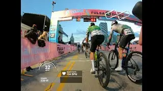 Tulsa Tough 2025 : RAW FOOTAGE : Blue Dome Criterium (Pro Men)