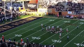 END OF REGULATION - Wake Forest vs. Virginia Tech