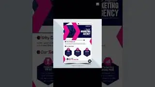 🎨 Creative Business Flyer Design | Professional Graphic Design Tutorial