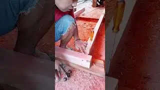 Sturdy door frame assembly techniques #woodworking #technique #diy