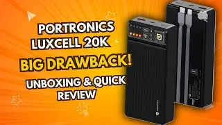 Portronics Luxcell Bind 20k Review ⚡ Major Drawback Revealed | Blinkit Buyers BEWARE!