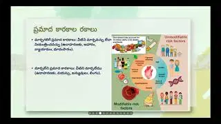 MEVIL.Te. 6 - Non modifiable risk factors for Cardiovascular Diseases Explained in Telugu