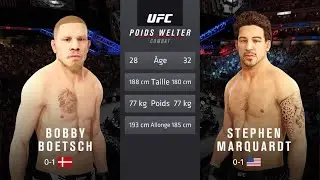 UFC 4 | Bobby Boetsch vs Stephen Marquardt | Welterweight | BL studio 32