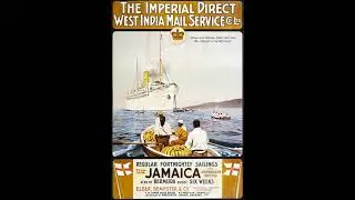 The Imperial Voyage to Jamaica &ndash; Vintage Travel Poster (1910s)