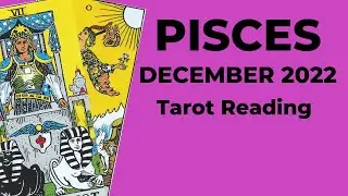 Pisces: A BLESSED MIRACLE Energy Flows IN! 💛 DEC 2022 Monthly Tarot Reading