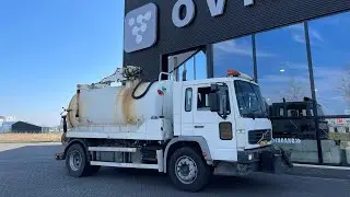 KOKS Kolkenzuiger / Vacuum Volvo FL618 4x2 bouwjaar 2001