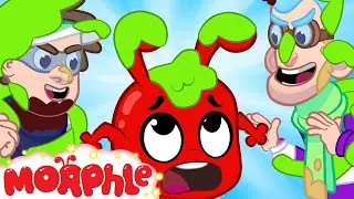 SLIME! Morphle Gets Slimed - My Magic Pet Morphle | Cartoons For Kids | Morphle TV