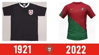 Portugal Football Kit History: 1921-2022