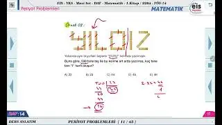 Mavi Set Matematik 1 - Periyot Problemleri 📏