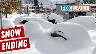 Historic Lake-Effect Snowstorm To Finally Wind Down After Burying Great Lakes Cities In Feet Of Snow