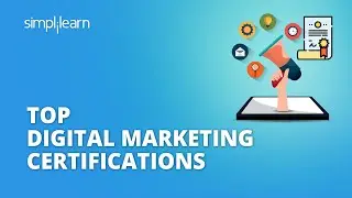 Top Digital Marketing Certifications | Best Digital Marketing Certifications | #Shorts | Simplilearn