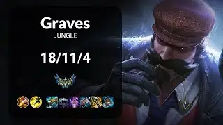 Graves vs Skarner JUNGLE - KR CHALLENGER Patch 14.23