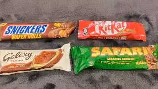 Unwrapping ASMR: Snickers, Safari & KitKat Chocolate Relaxation