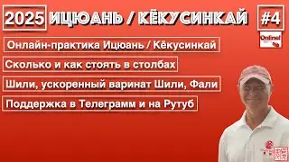 Ицюань / Кёкусинкай-4 (2025) Онлайн-практика / Сколько стоять в столбах / О Шили / Рутуб и Телега