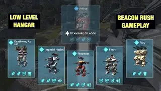 War Robots Ao Jun, Phantom, Fury , Fenrir, Hades Gameplay