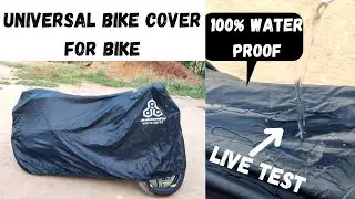 Waterproof, Dustproof & UV proof bike cover| All in one @Autofy