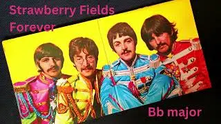 The Beatles - Strawberry Fields Forever - Bb pitch-corrected