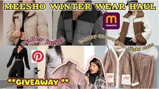 MEESHO PUFFER JACKET HAUL | Puffer Jacket women , Winter Night suits Co ord set #jacket 