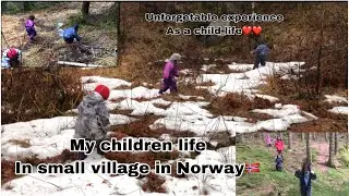 My children life in small village in south Norway  #life #children  #kids #kristiansand #norway #fun