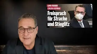 HC Strache &uuml;ber seinen letzten Freispruch!