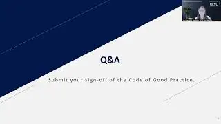 2023 - 2024 Code of Good Practice Review