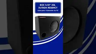 Caixa 1 Subwoofer 10