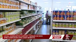 Local communities provide support to families in need over SNAP benefits