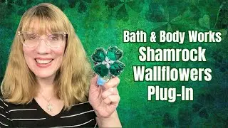 Bath & Body Works Shamrock Wallflowers Plug In + Irish Cream Pound Cake