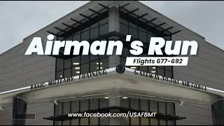 USAF BMT Airman's Run: Flights: 677-692 -- Oct  30, 2024