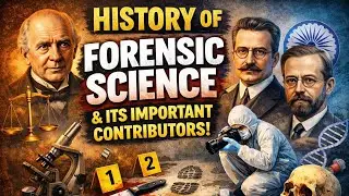 History of forensic science  B.Sc. / M.Sc. in detail