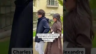 Charles leclerc and Alexandre Saint Mleux were spotted roaming around in Mexico #charlesleclerc #f1