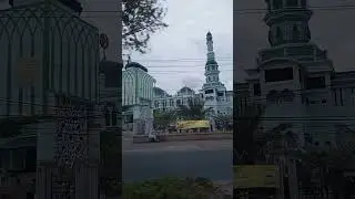 Keindahan Masjid Agung Tebing Tinggi#tebingtinggi #sumut #keindahanmasjid #mesjidagungtebingtinggi