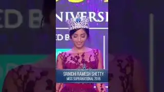 Shrinidi shetty Miss supranational 2016 taking her final walk Miss India 2027 #misssupranational