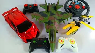 Ultimate RC Toy Unboxing with Giant Military Helicopter, Retro Van & City Bus