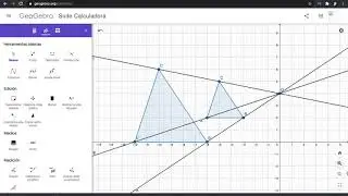 Homotecia en Geogebra