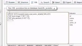 MySQL Database Tutorial   27   How to Insert Multiple Rows